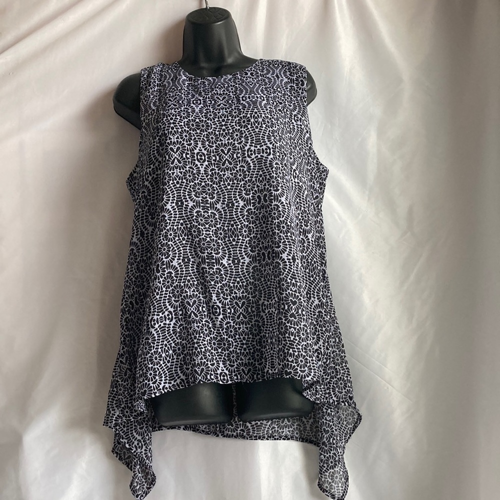Fever Double Layer Tank Top Size Large